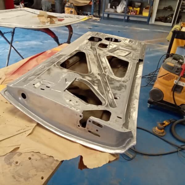 250226 1970 Aston Martin DBS Doors and Bonnet Prepped for Primer 2