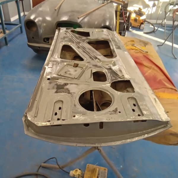 250226 1970 Aston Martin DBS Doors and Bonnet Prepped for Primer 3