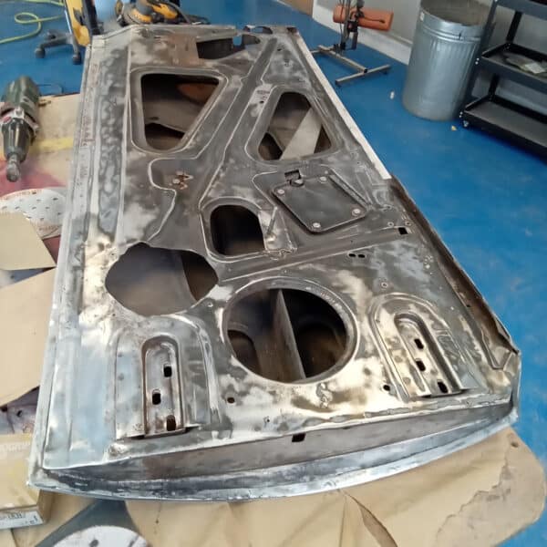 250226 1970 Aston Martin DBS Doors and Bonnet Prepped for Primer 4