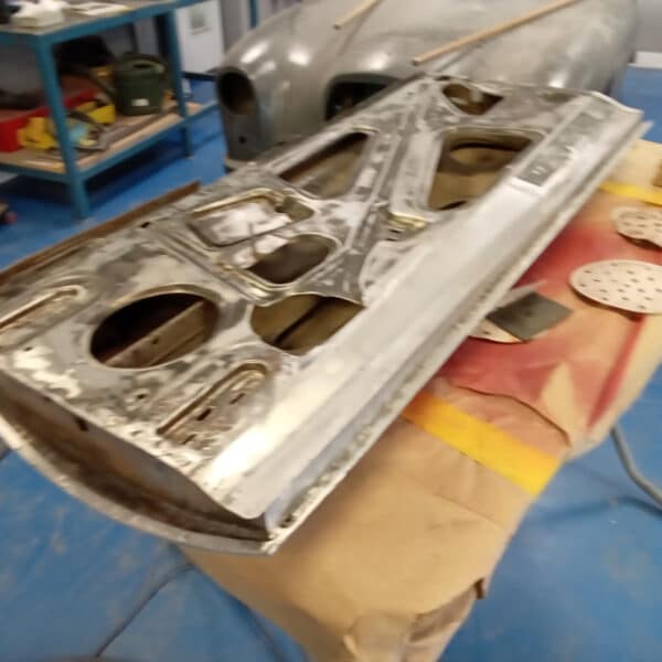 250226 1970 Aston Martin DBS Doors and Bonnet Prepped for Primer 6