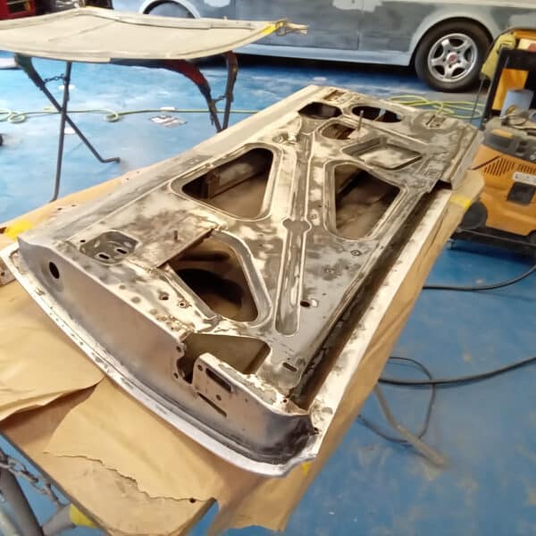 250226 1970 Aston Martin DBS Doors and Bonnet Prepped for Primer 7
