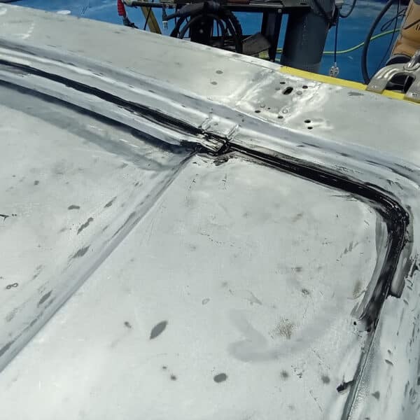 250226 1970 Aston Martin DBS Doors and Bonnet Prepped for Primer 9