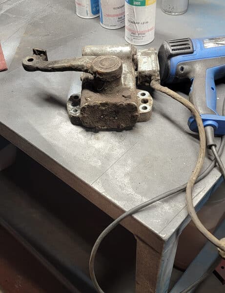 260226 1970 Aston Martin DBS Parts Cleaning 2