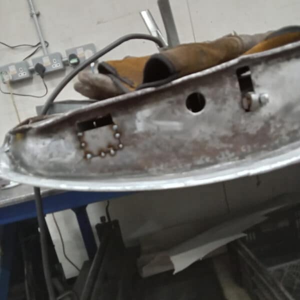 270126 1970 Aston Martin DBS Rusted Door Hinge 2