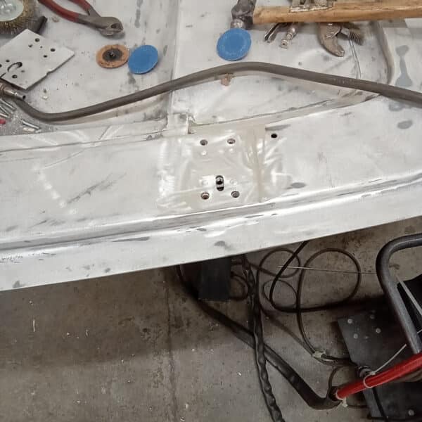 280126 1970 Aston Martin DBS Bonnet Repair 13