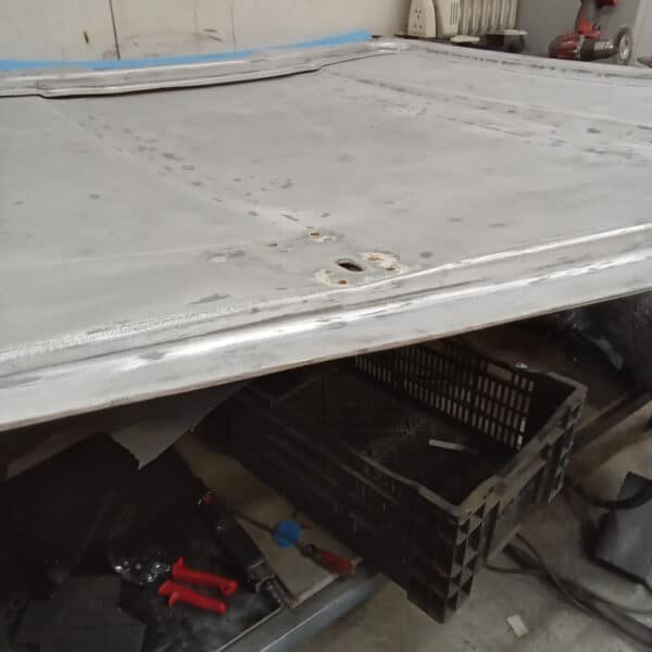 280126 1970 Aston Martin DBS Bonnet Repair 2