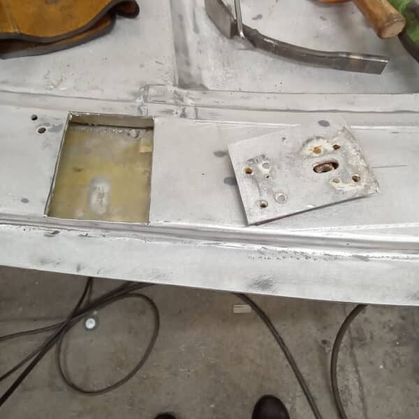 280126 1970 Aston Martin DBS Bonnet Repair 4