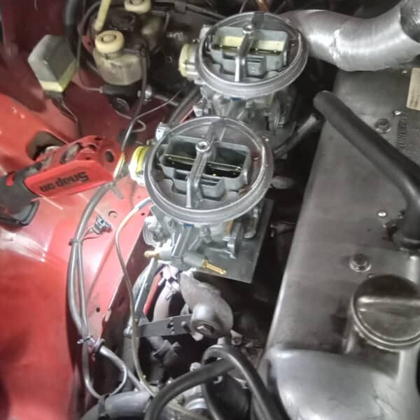 280126 1973 Mercedes 250 Carburettor Build Up 3