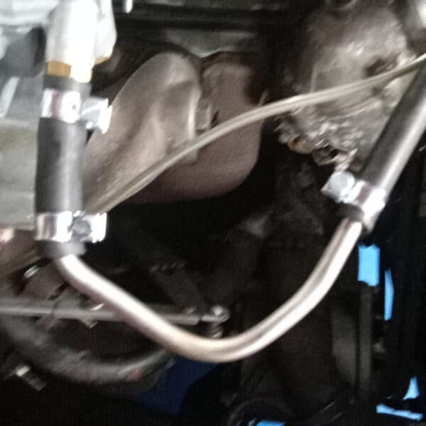 290126 1973 Mercedes 250 Caburettor Set Up and Fit 8