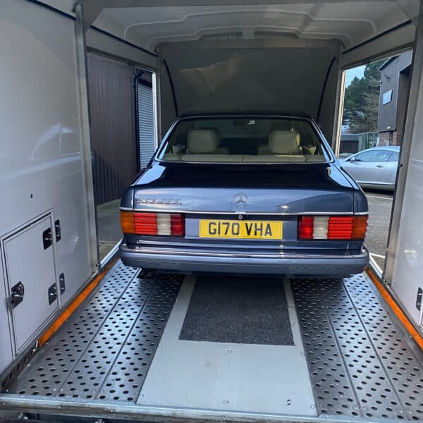 290126 1989 Mercedes 560SEC Transport to Manor Park 2