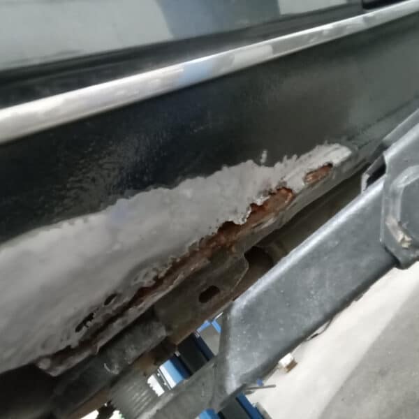 290126 1996 Bentley Continental Sill Repair 5