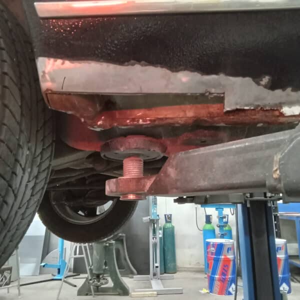 290126 1996 Bentley Continental Sill Repair 8