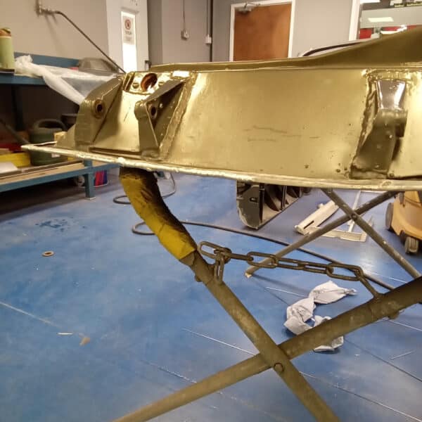 300126 1955 Aston Martin DB2 Drophead Door Repair 2