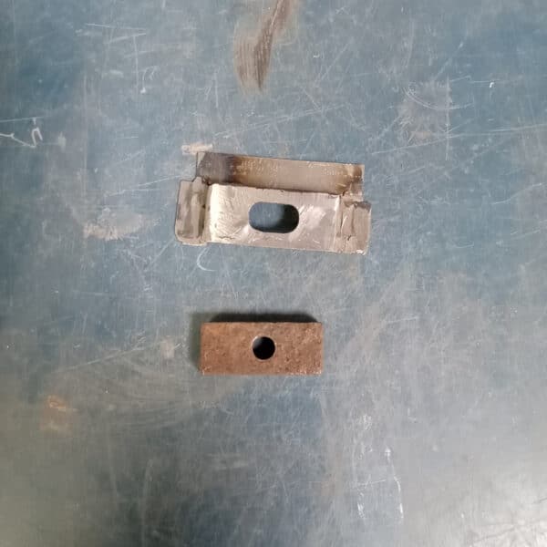 300126 1970 Aston Martin DBS Drivers Door Captivate Nuts Repaired 12