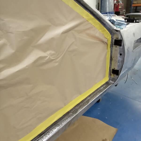 300126 1970 Aston Martin DBS Drivers Door Captivate Nuts Repaired 3