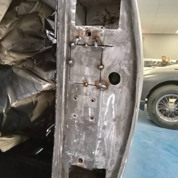 300126 1970 Aston Martin DBS Drivers Door Captivate Nuts Repaired 6
