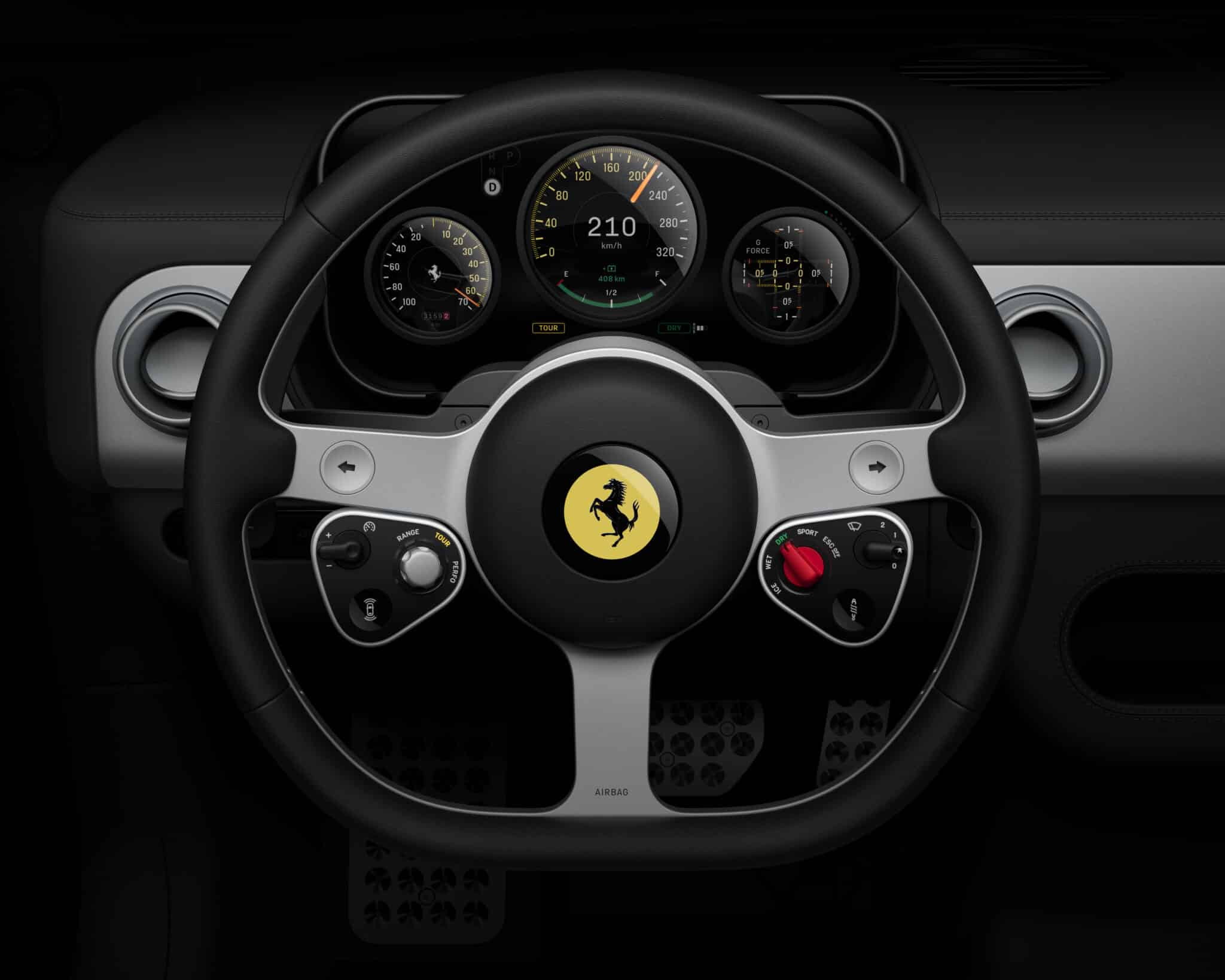 FERRARI LUCE STEERING WHEEL HERO sRGB 6K 72DPI 5X4 scaled