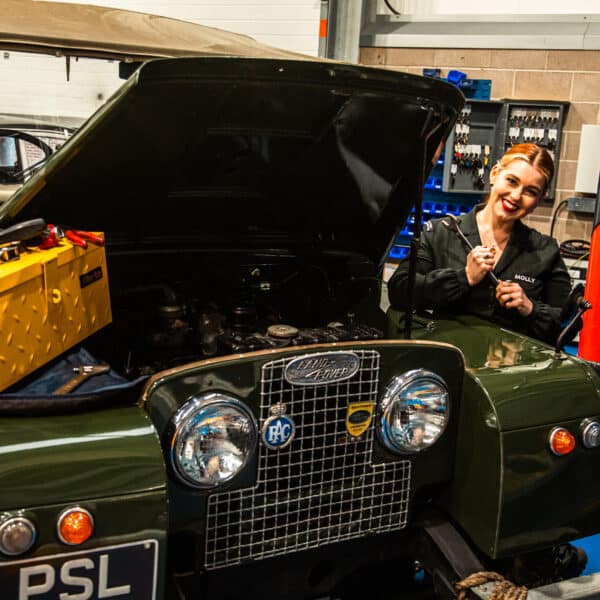 Molly the Mechanic credit Bridge Classic Cars Kids 17