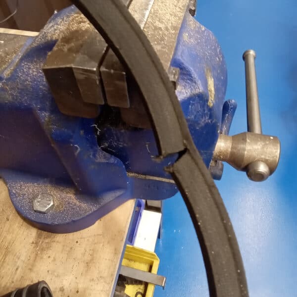 040326 1955 Austin Healey Radiator water pump brakes and gearbox tunnel 15