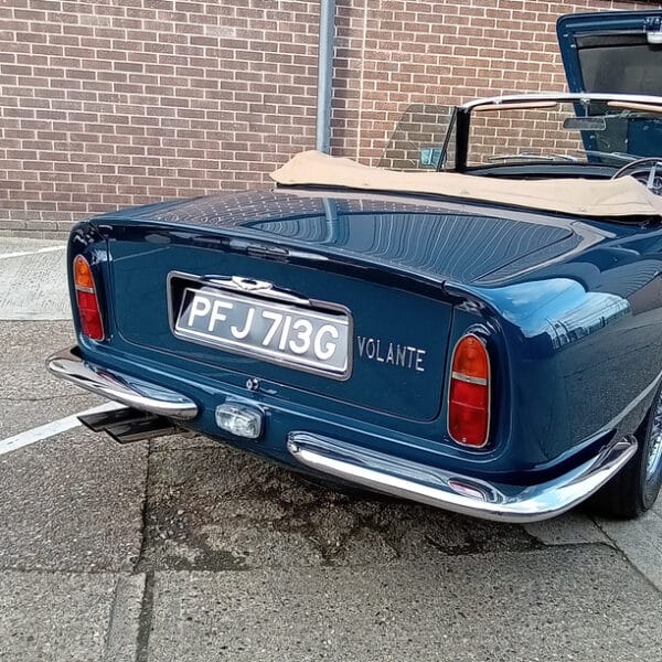 040326 1969 Aston Martin DB6 Volante Plates and Final Test