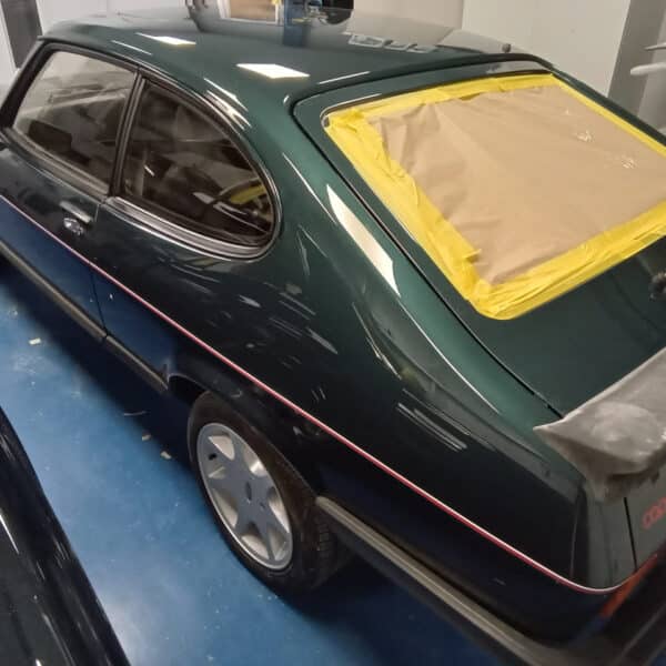 040326 1987 Ford Capri Brooklands masked painted and polished 2