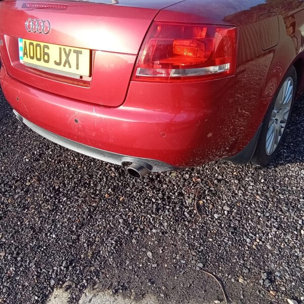 040326 2006 Audi A4 Cabriolet Bumper Repaired