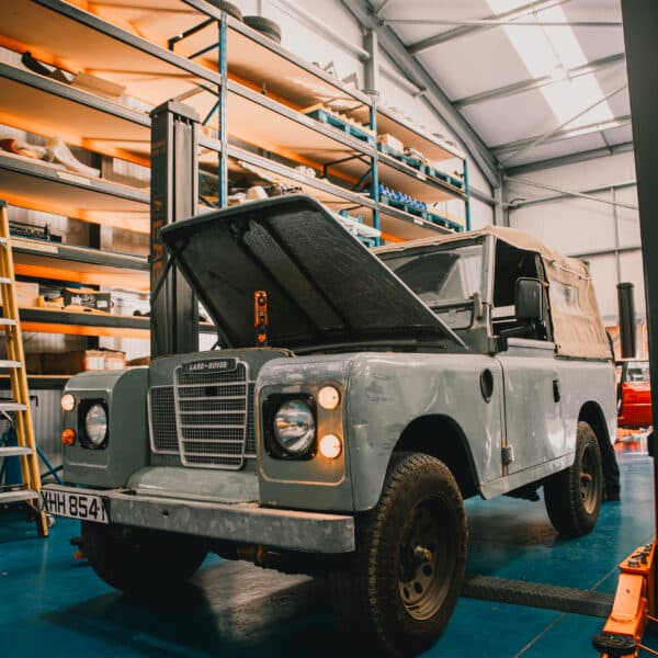 050326 1983 Land Rover Series 3 in Workshop 1