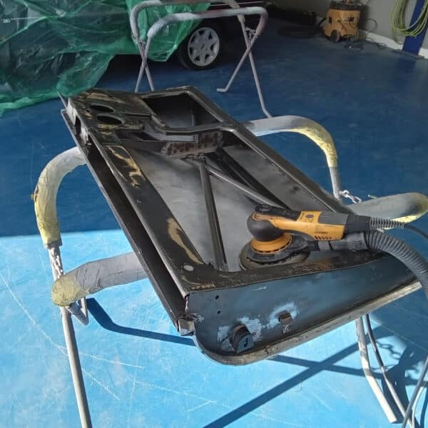 060326 1955 Aston Martin DB24 Drophead Coupe Doors Stripped and Prepped 4