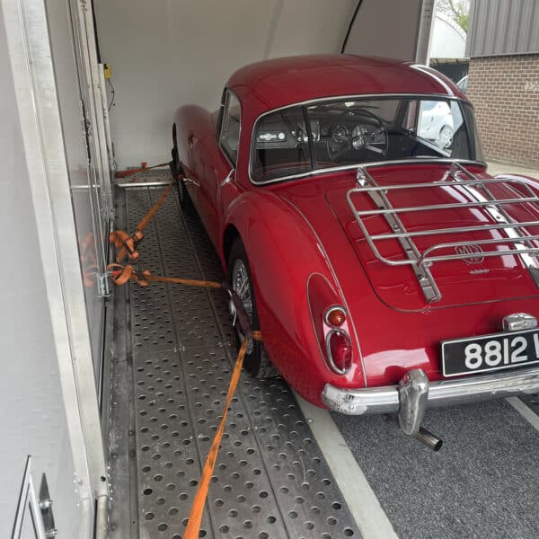 100326 1960 MGA Coupe Delivery