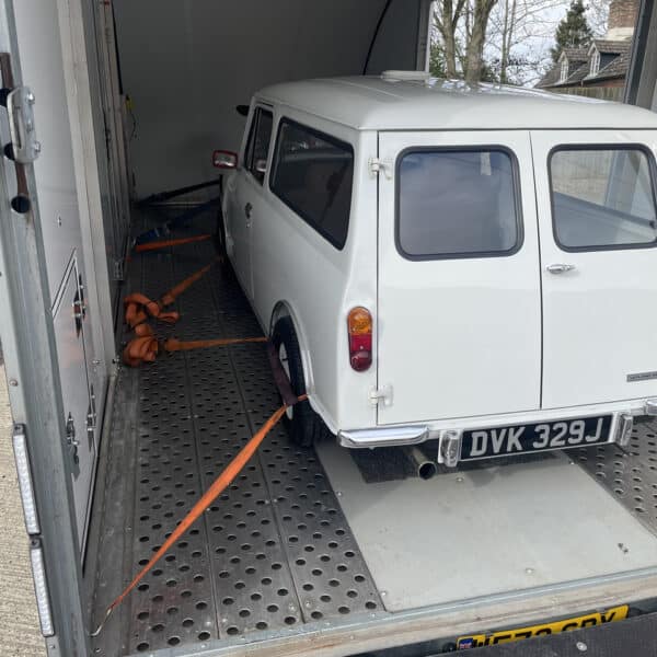 100326 1971 Mini 1100 Loaded for Delivery