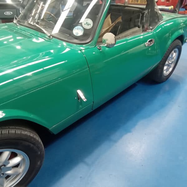 100326 1972 Triumph Sptifire Paint Repairs