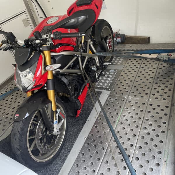 100326 2009 Ducati Streetfighter Loaded for Delivery