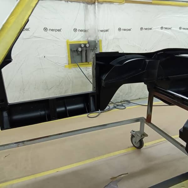 110326 1955 Aston Martin DB24 Drophead Coupe inner body shell painted 10