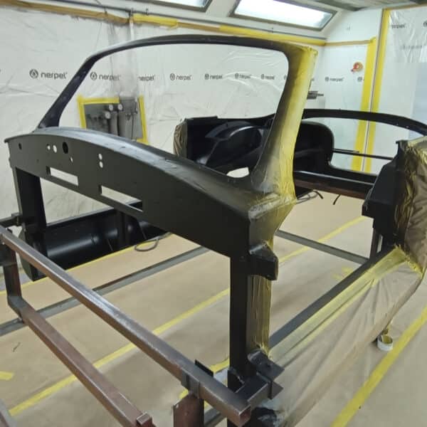 110326 1955 Aston Martin DB24 Drophead Coupe inner body shell painted 11