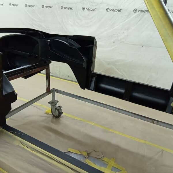 110326 1955 Aston Martin DB24 Drophead Coupe inner body shell painted 13