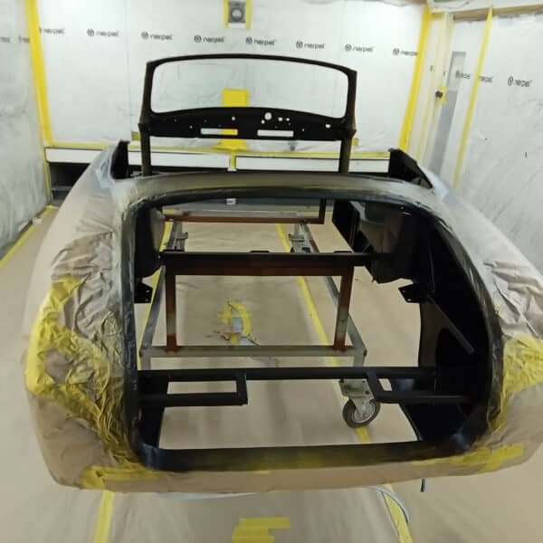 110326 1955 Aston Martin DB24 Drophead Coupe inner body shell painted 16