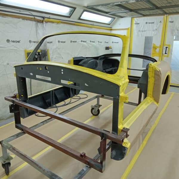 110326 1955 Aston Martin DB24 Drophead Coupe inner body shell painted 20