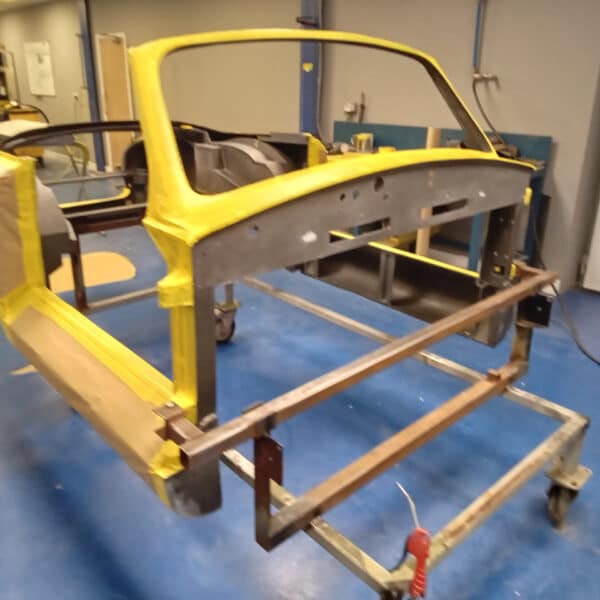 110326 1955 Aston Martin DB24 Drophead Coupe inner body shell painted 26