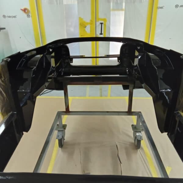 110326 1955 Aston Martin DB24 Drophead Coupe inner body shell painted 4