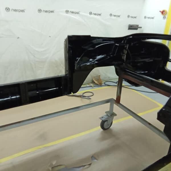 110326 1955 Aston Martin DB24 Drophead Coupe inner body shell painted 5