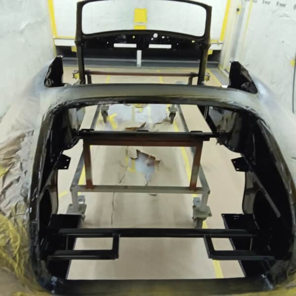 110326 1955 Aston Martin DB24 Drophead Coupe inner body shell painted 7