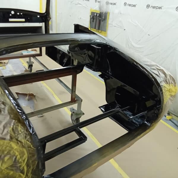 110326 1955 Aston Martin DB24 Drophead Coupe inner body shell painted 8