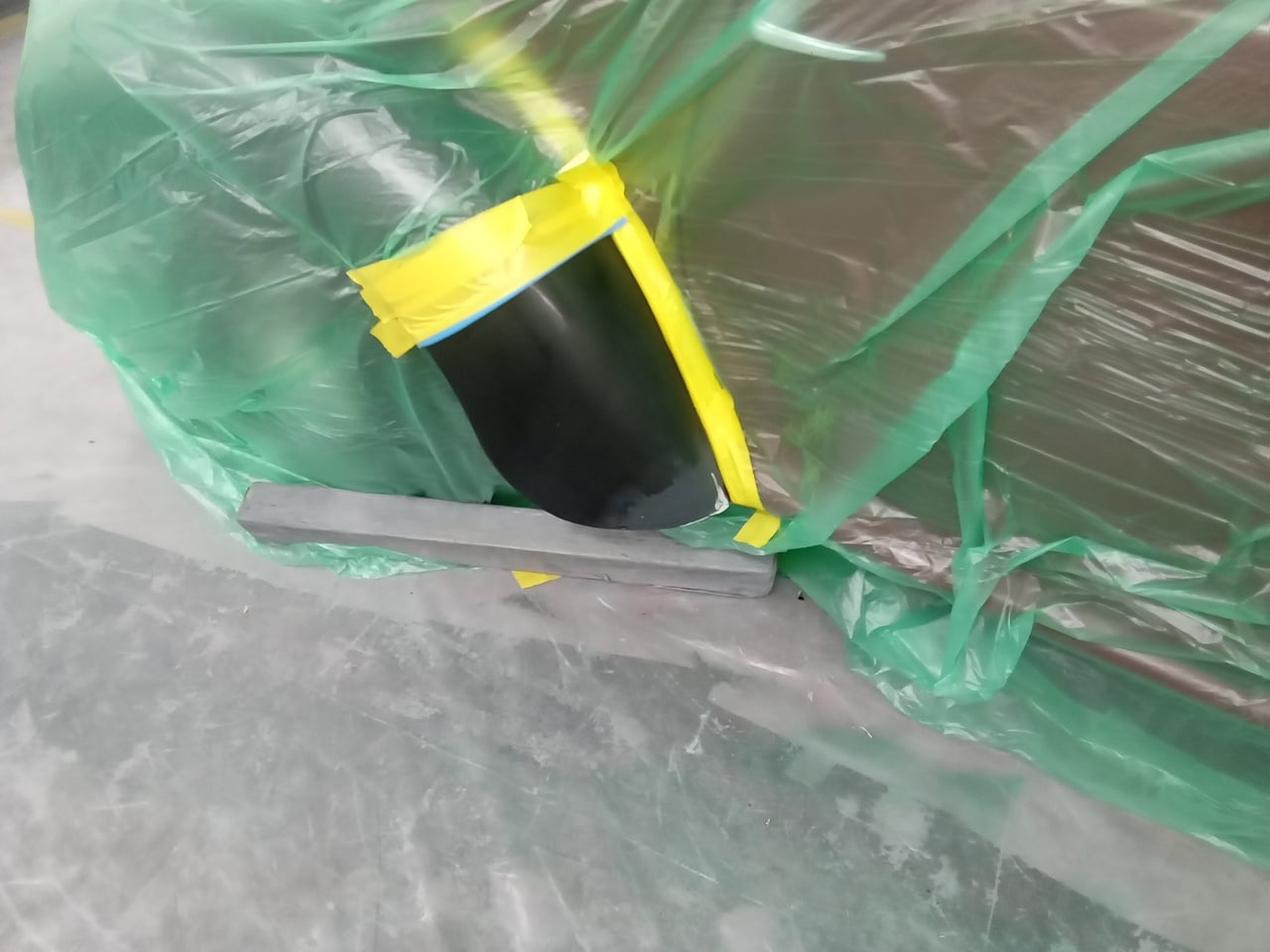 120326 1947 Morris 8 Paint Repairs