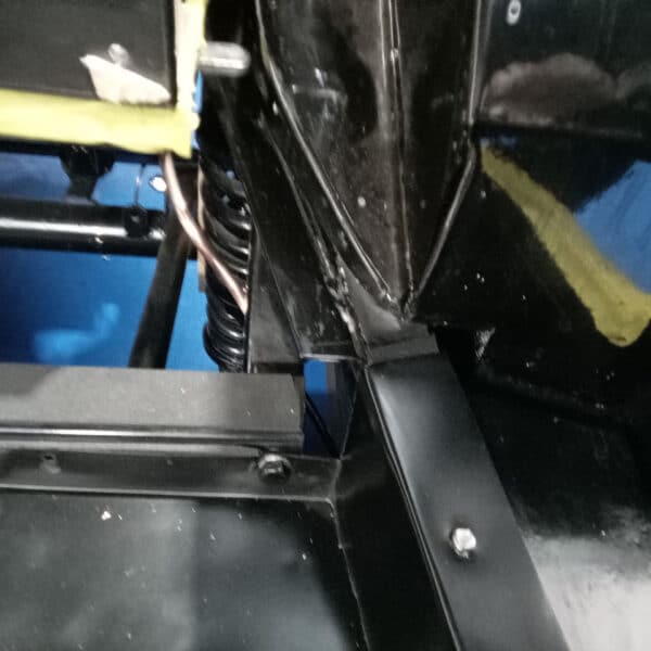 120326 1955 Aston Martin DB2 Drophead Coupe body back on chassis 9