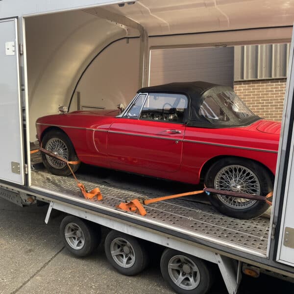 120326 1968 MGC Roadster Delivery