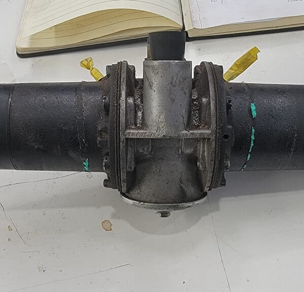 120326 1970 Aston Martin DBS Fuel Pump Cleaned and Painted 2 1