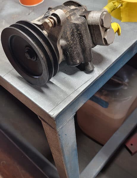 120326 1970 Aston Martin DBS Power Steering Pumped 1