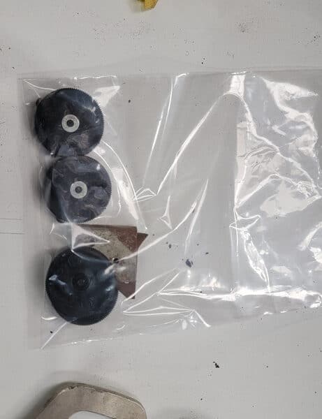 120326 1970 Aston Martin DBS Vents Disassembled for Sand Blasting 3 1