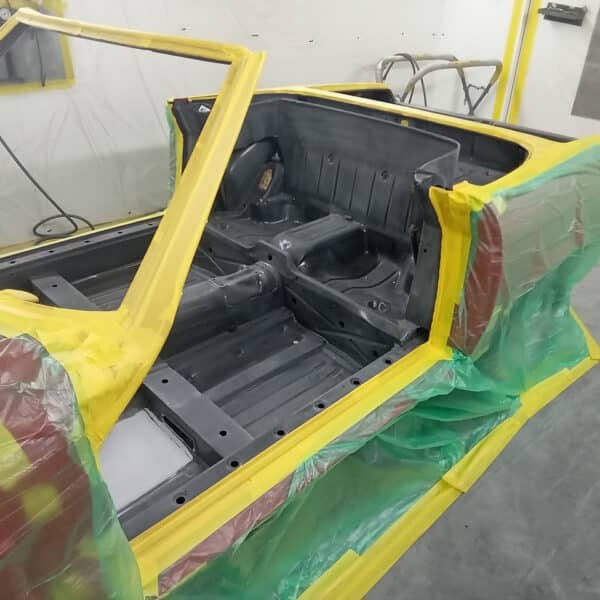 120326 1978 Mercedes 350SL Seam Seal and DTM inside 9