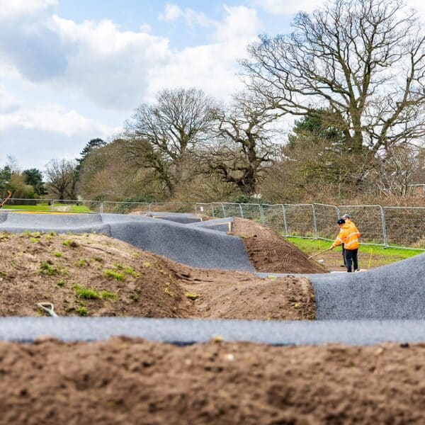 120326 Kesgrave Bike Track Progress from Tru7 07 1
